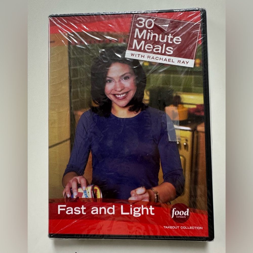 Food Network Red Cooking Guide with Rachael Ray New Sealed DVD